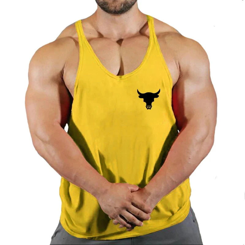 Men’s Gym Stringer Tank Top – Fitness & Bodybuilding Wear