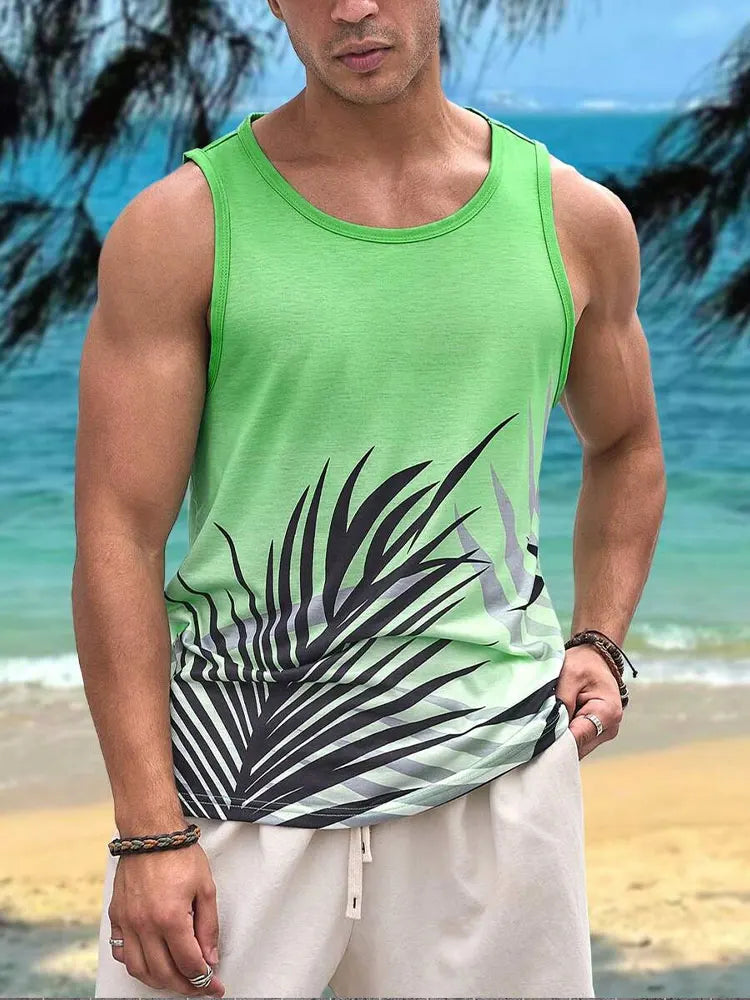 New Summer Casual Men’s Sleeveless T-Shirt