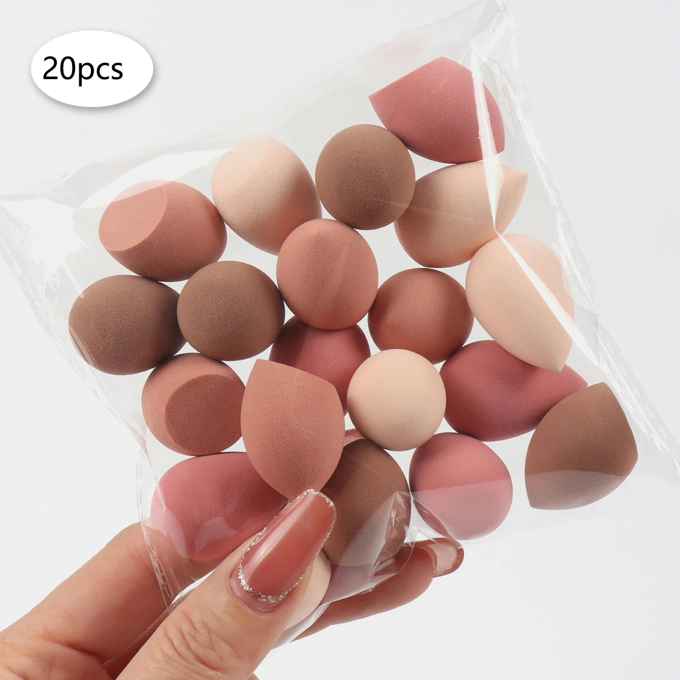 10/20/30/50/100PCS Mini Makeup Sponge Set