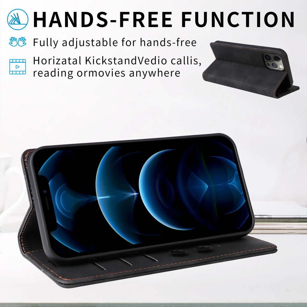Premium Leather Wallet Case for Samsung Galaxy A Series