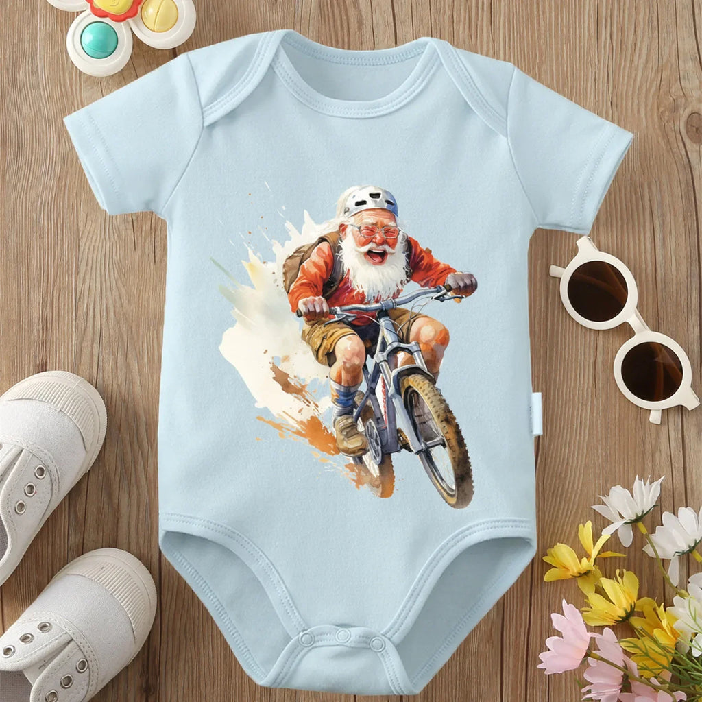 Grandpa Is An Old Naughty Boy” Baby Onesie – 100% Cotton Newborn Bodysuit
