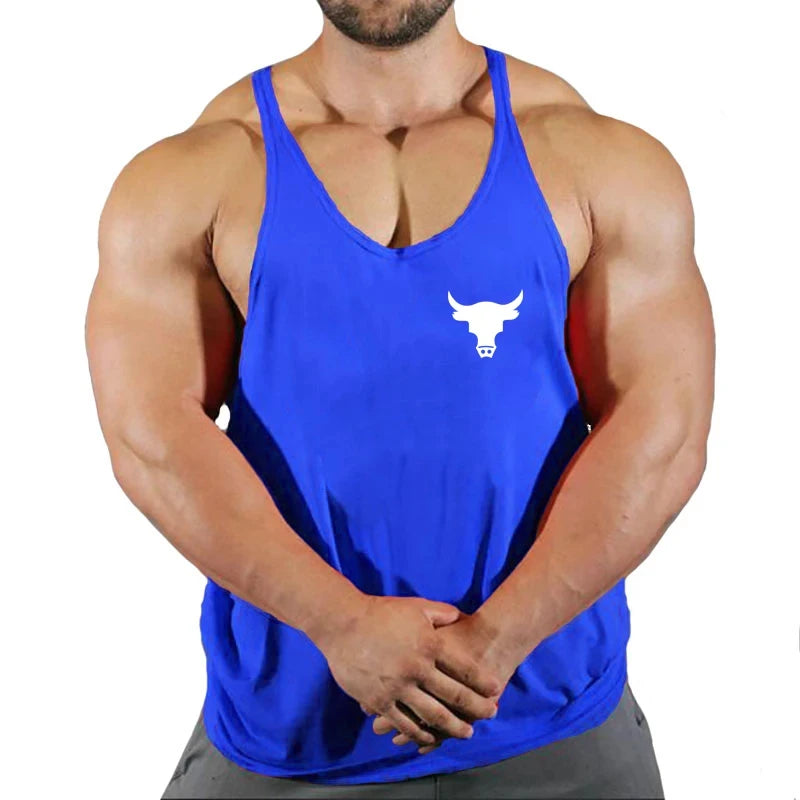 Men’s Gym Stringer Tank Top – Fitness & Bodybuilding Wear