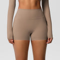 Women’s High-Waist Yoga Shorts – Sculpting Elegance with Second-Skin Comfort