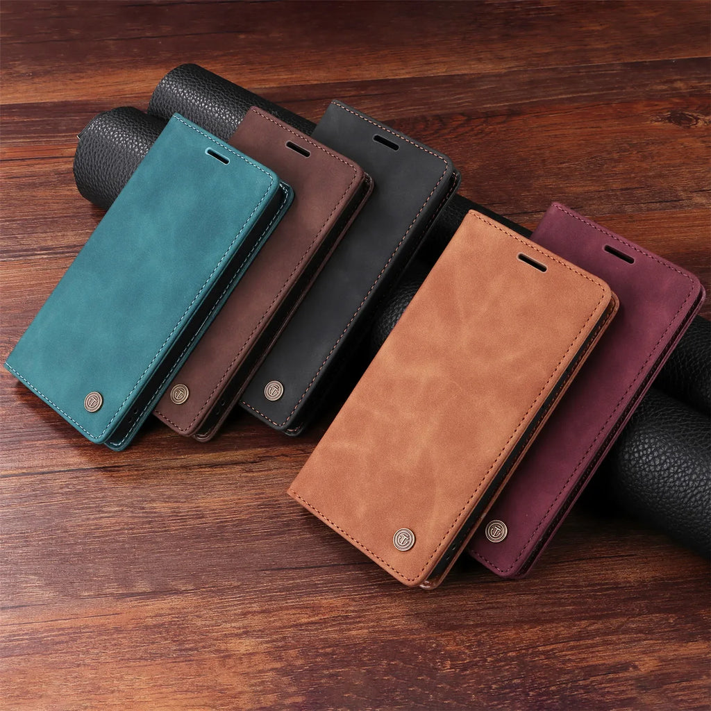Premium Leather Wallet Case for Samsung Galaxy A Series
