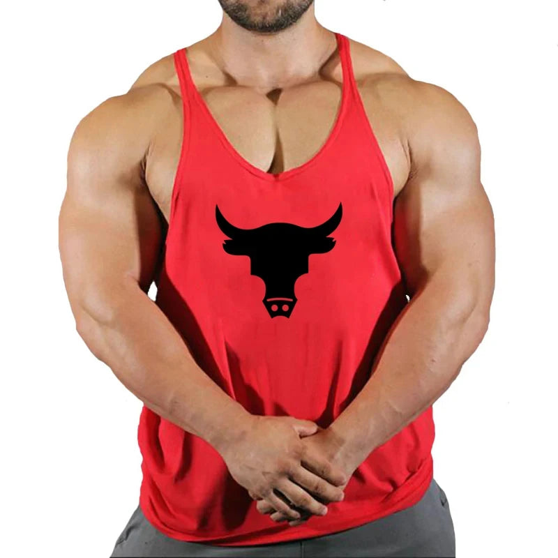 Men’s Gym Stringer Tank Top – Fitness & Bodybuilding Wear