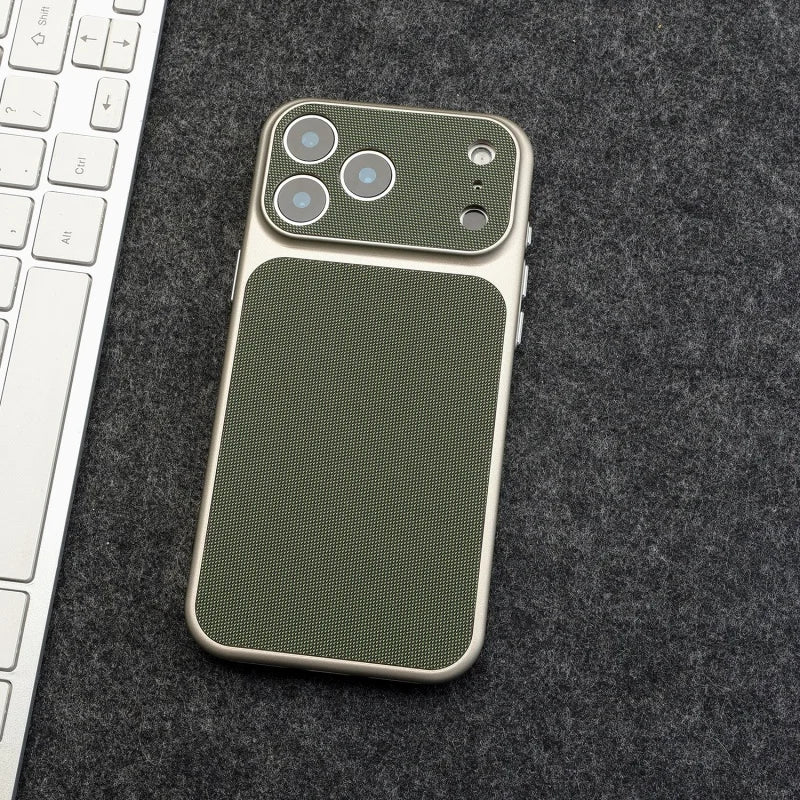 A refined blend of classic craftsmanship and modern protection, designed to give your iPhone a timeless luxury feel.