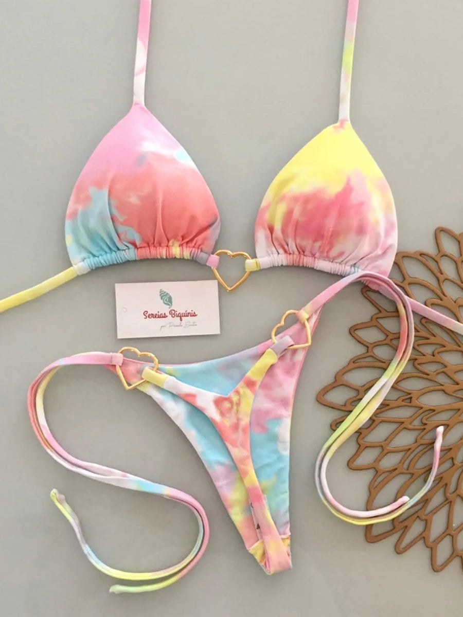 Women’s Micro Bikini Set – 2026 Push-Up Brazilian Swimwear