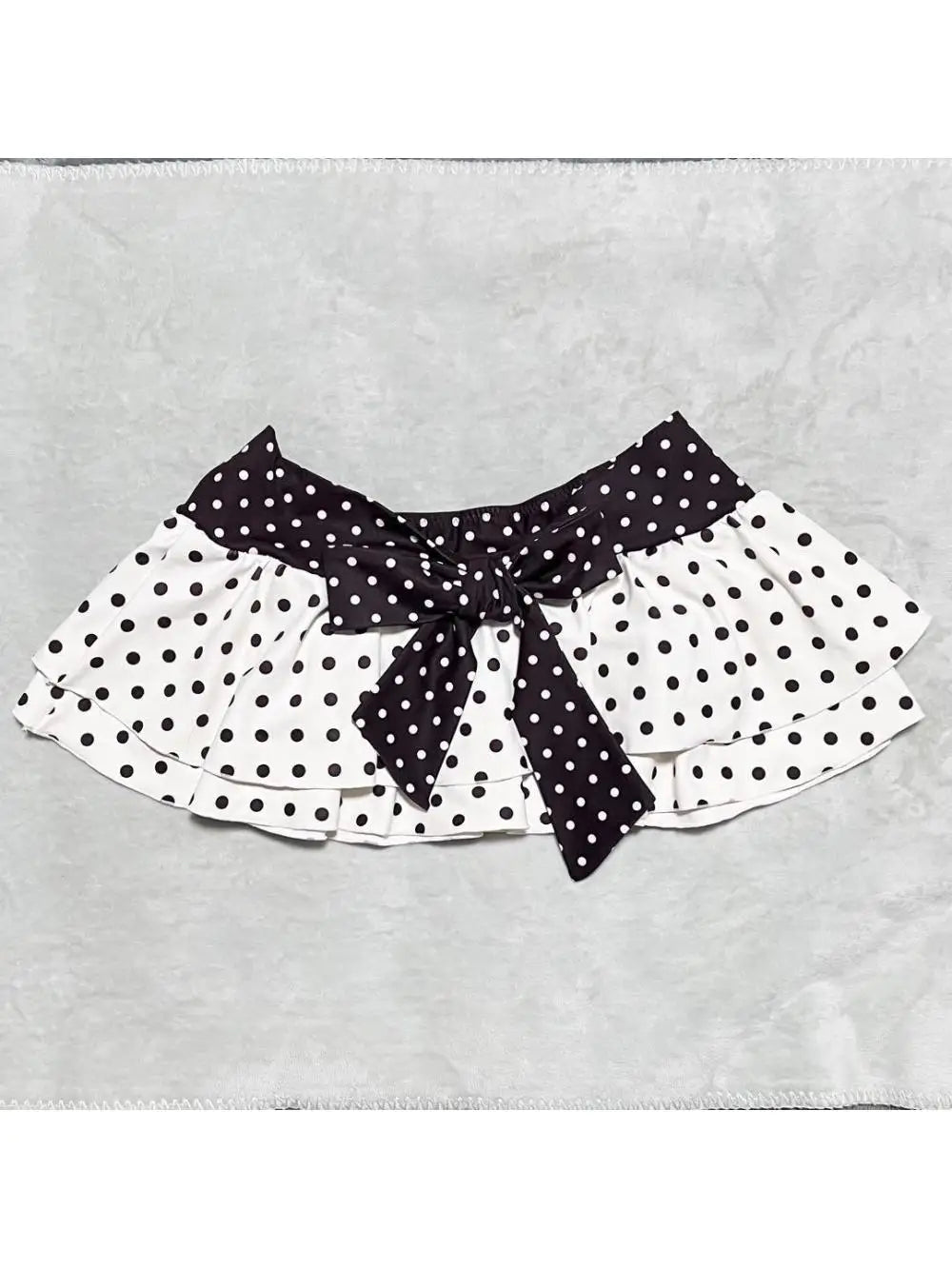 2026 New Summer Polka Dot Bikini Set – Retro Y2K 3-Piece Swimwear