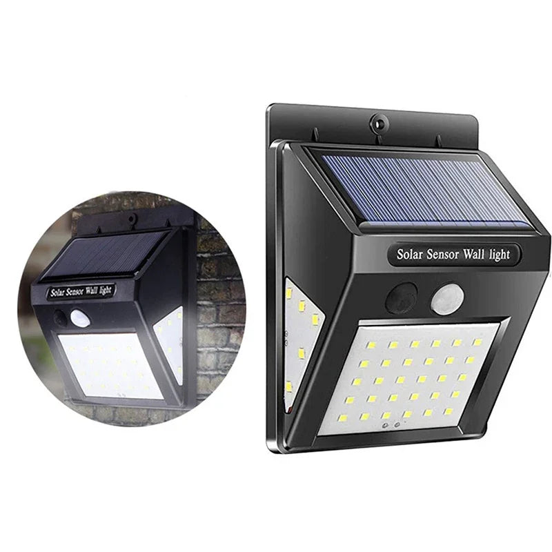A smart solar light that brightens your space with safety and style—motion-activated, energy-saving, and waterproof, perfect for your garden or porch.