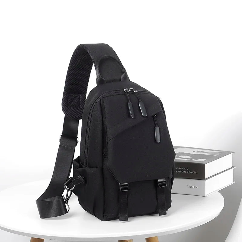 Men’s Premium Crossbody Chest Bag – Modern Style for Everyday Adventure