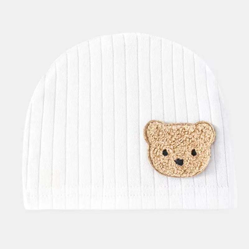 Somenie 3D Bear Baby Romper – 100% Cotton Bodysuit for Boys & Girls