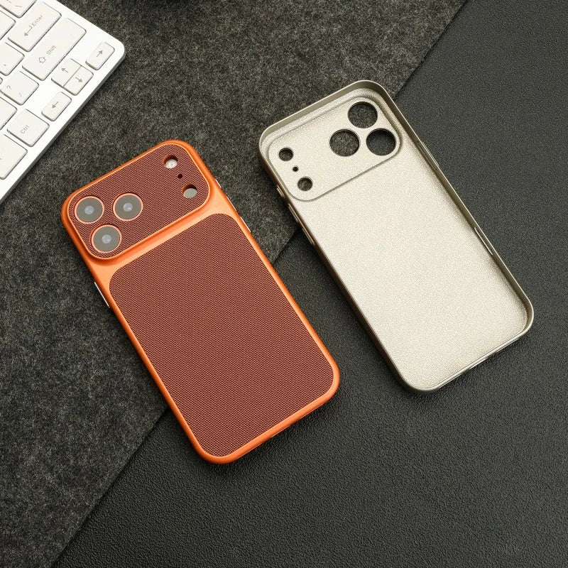 A refined blend of classic craftsmanship and modern protection, designed to give your iPhone a timeless luxury feel.
