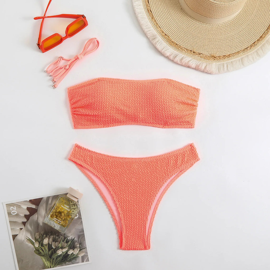 Women’s Sexy 2026 Bikini Set – Halter Two-Piece Swimwear