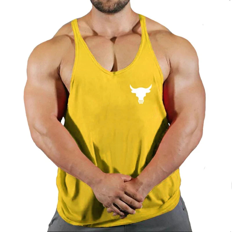 Men’s Gym Stringer Tank Top – Fitness & Bodybuilding Wear