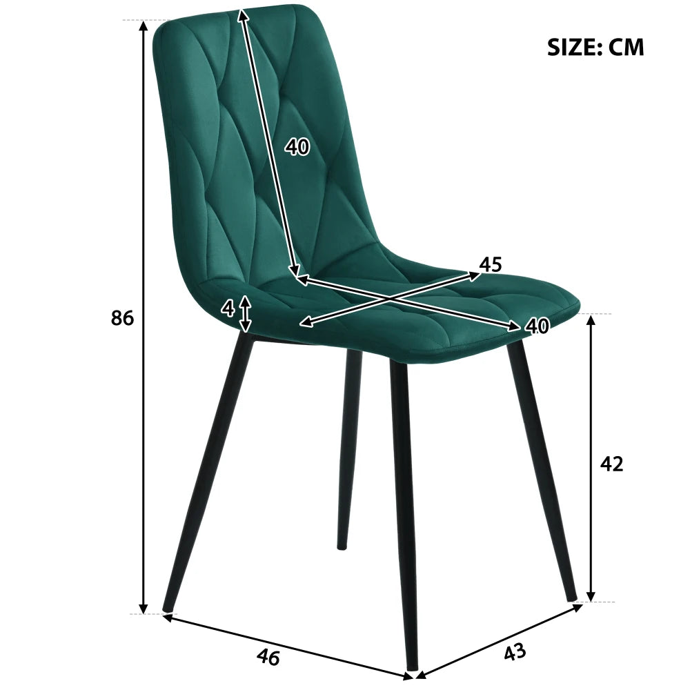 Elegant Kitchen & Dining Room Furniture Set (1 Table + 4 Chairs)