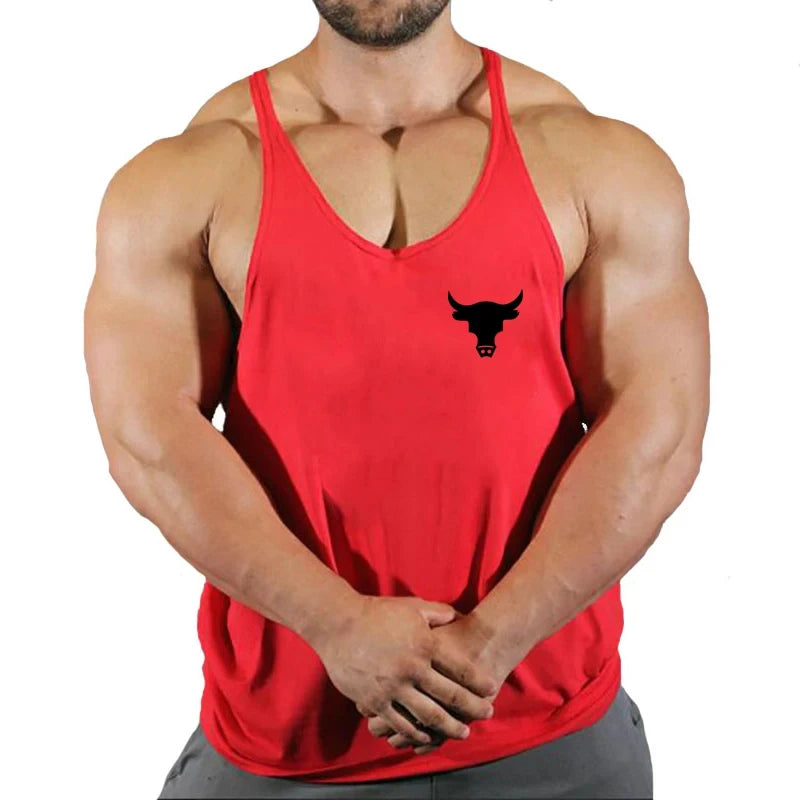 Men’s Gym Stringer Tank Top – Fitness & Bodybuilding Wear