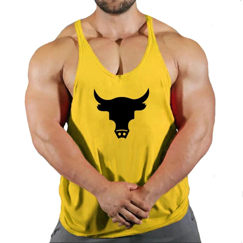 Men’s Gym Stringer Tank Top – Fitness & Bodybuilding Wear